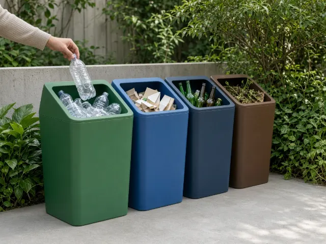 Recycling bins
